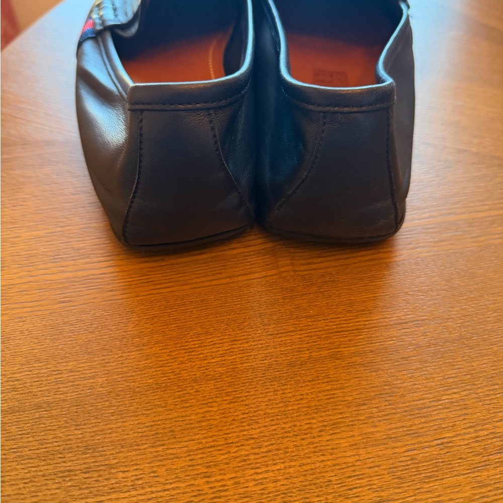 Men's Navy Gucci Web Accent Driver Loafers - Picture 10 of 10